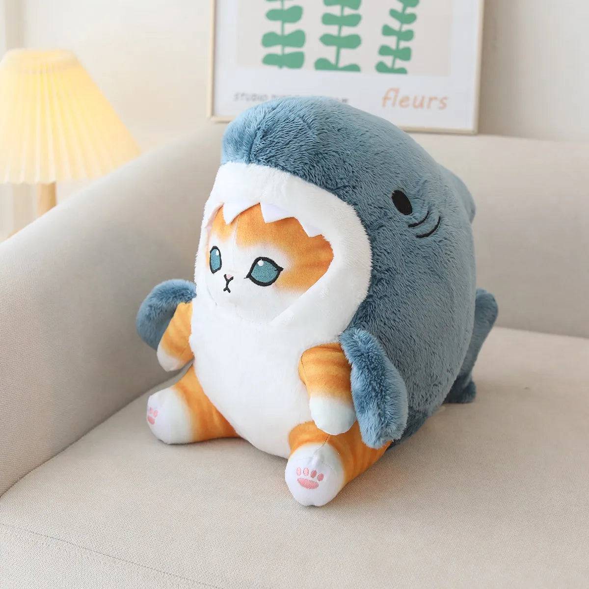 Sharky Cat Plush - Cat Shaped World - Cat Store