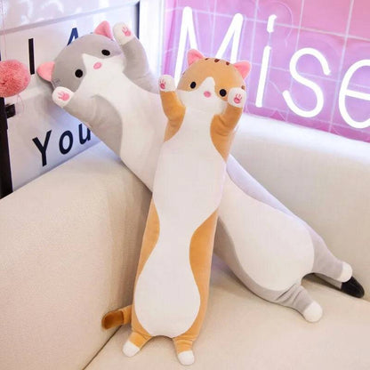 Cute Long Cat Shaped Plush - Cat Shaped World - Cat Store