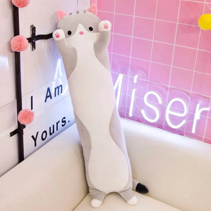 Cute Long Cat Shaped Plush - Cat Shaped World - Cat Store