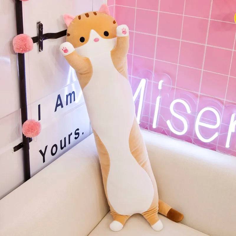 Cute Long Cat Shaped Plush - Cat Shaped World - Cat Store