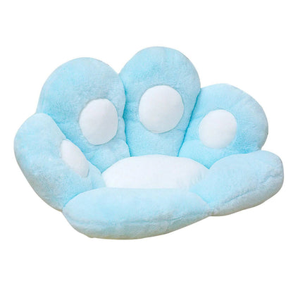 Cute Cat Paw Plush Chair Cushion - Cat Shaped World - Cat Store