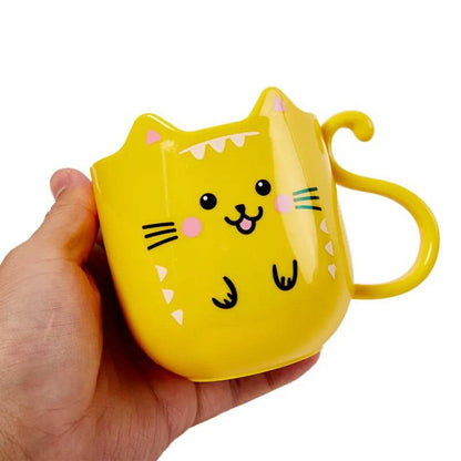 Meow Cute Cat Shaped Toothbrush Cup - Cat Shaped World - Cat Store