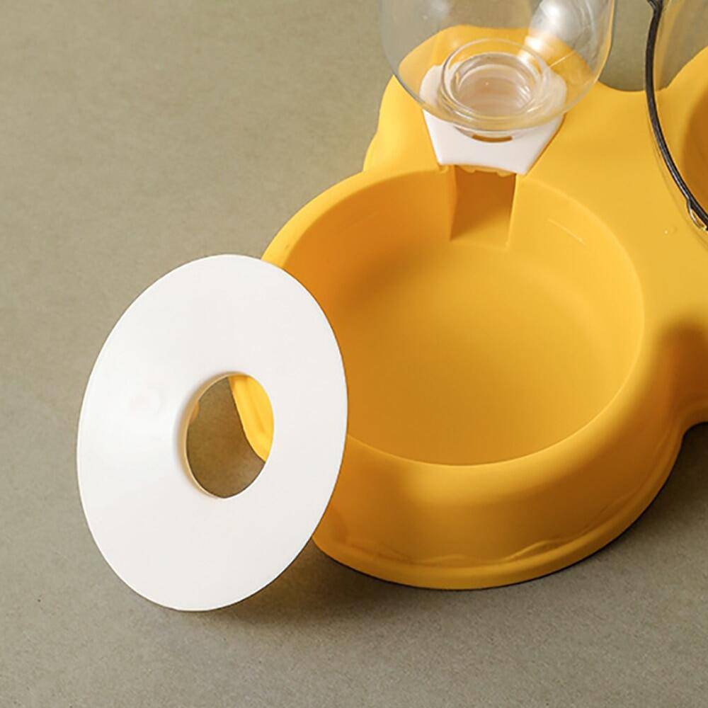 3-in-1 Pet Cat Shaped Food & Water Bowl - Cat Shaped World - Cat Store